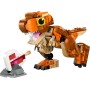 LEGO Jurassic World Little Eatie: T. Rex Kit de Construcción de Dinosaurios de Juguete, Figura Articulada de Dinosaurio, Regalo