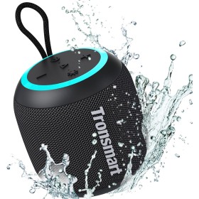 Tronsmart T7 Mini Altavoz Portátil Bluetooth 5.3 Potente, 15W Potencia, IPX7 Impermeable, 18H Duración, Conexión estéreo,