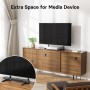 BONTEC Soporte TV Pie Universal Ajustable de 3 Niveles para Pantallas de LCD LED OLED 22"-65", Soporte Pie TV con Capacidad de
