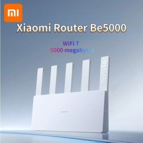 Xiaomi-enrutador Be5000 WiFi 7, 5011Mbps, 2,5G, puerto para toda la ca