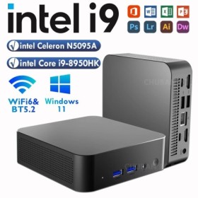 Mini PC Windows 11 Intel Core i9 8950HK Celeron N5095 ordenador de esc