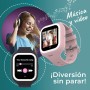 SaveFamily Iconic Plus 2. Reloj Inteligente para niños con GPS, Llamada, videollamada, IA, SOS... Whatsapp, Spotify, medidor de