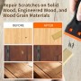 Set de 8 Colores Reparador Arañazos Madera, Reparador Madera, Masilla para Madera, Masilla Madera, Masilla Reparadora Madera