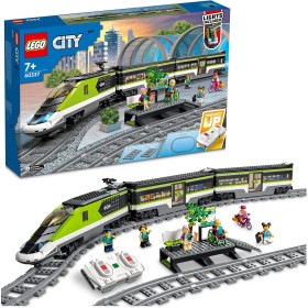 LEGO City Tren de Pasajeros de Alta Velocidad, Juguete, Vehículo Teledirigido para Niños y Niñas de 7 Años o Más con Luces y
