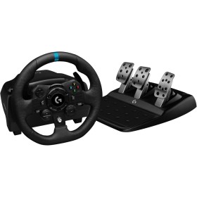 Logitech G G923 Racing Wheel and Pedals, Force Feedback TRUEFORCE,1.000 Hz, respuesta eficaz, control de salida de doble