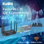 Enrutador inalámbrico de doble banda KuWFi 2,4G 5,8G, enrutador LTE Ca