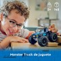 LEGO City Monster Truck Azul de Juguete, Camión Todoterreno y Minifigura de Conductor, Set de Juego Infantil Imaginativo,