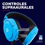 Trust Gaming GXT 498W Forta Cascos PS5 / PS4 Sostenibles, Licencia Oficial para Playstation 5, Diadema Regulable, Micrófono