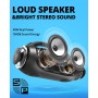 Tronsmart Bang SE Altavoz Bluetooth 40W, Altavoces Portátil Potente, Luces Led, Waterproof IPX6, 24H de Reproducción, Sonido