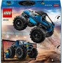 LEGO City Monster Truck Azul de Juguete, Camión Todoterreno y Minifigura de Conductor, Set de Juego Infantil Imaginativo,