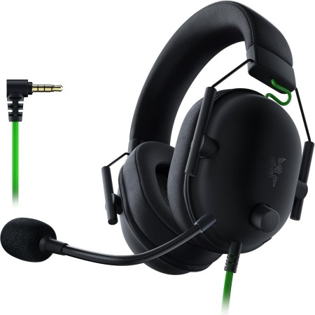 Razer BlackShark V2 X - Auriculares Gaming con Cable Multiplataparama (Diafragmas 50mm, Micrófono Cardioide HyperClear, Ligereza