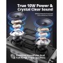 Tronsmart Trip Altavoz Bluetooth 5.3 10W, Portatil , IPX7 Waterproof, Micrófono Incorporado, True Wireless Stereo y Asistente de