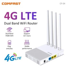Comfast CF-E4 4G LTE Router 2,4G y 5,8G doble banda 750Mbps WiFi Route