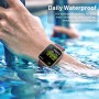 AMSKY 6 Piezas Correas de Silicona Compatible con Correa Apple Watch 40mm 44mm 46mm 45mm 41mm 42mm 38mm 49mm para Mujer Hombre,