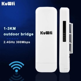 KuWFi-repetidor Wifi inalámbrico de 300Mbps, enrutador WI FI para exte