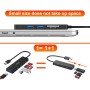 TSUPY HUB USB 3.0, Adaptador USB 3.0 con 3 Puertos USB 3.0 y Lector de Tarjetas SD/Micro SD,Transferencia de Datos 5Gbps para PC