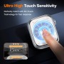TOCOL 6 Piezas Protector de Pantalla para Apple Watch Series SE/6/5/4 44mm, Resistente a los Arañazos, Sin Burbujas, HD