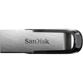 SanDisk Ultra Flair 64GB USB 3.0 Flash Drive with Durable and Stylish Metal Case and Up to 150MB/s Read Speed, Black/Silver