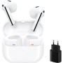 Samsung Galaxy Buds3 + Cargador - Auriculares Inalámbricos, Cancelación de Ruido, Bluetooth, Audio 360, Blanco (Versión