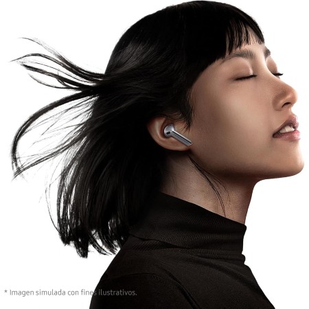 Samsung Galaxy Buds3 + Cargador - Auriculares Inalámbricos, Cancelación de Ruido, Bluetooth, Audio 360, Blanco (Versión