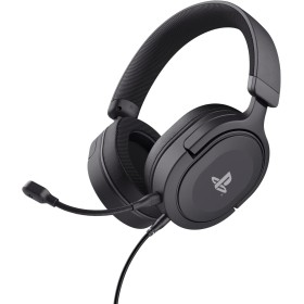Trust Gaming GXT 498 Forta Cascos PS5 / PS4 Sostenibles, Licencia Oficial para Playstation 5, Diadema Regulable, Micrófono