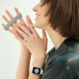 Mastten 4 Pack Correas Compatibles con Apple Watch Correa 40mm 41mm 38mm 42mm Mujer Hombr, Correa Deportiva de Nylon Trenzado,