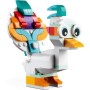 LEGO Creator 3 en 1 Unicornio Mágico, Juguete de Construcción Caballito de Mar o Pavo Real, Regalos de Cumpleaños para Niños y