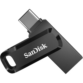 SanDisk Ultra Dual Drive Go USB Type-C, Flash Memory 128GB (with reversible USB Type-C and Type-A connectors, for Android
