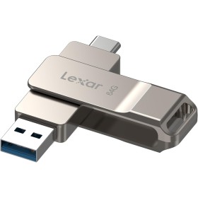 Lexar D40E 64GB USB Storage Drive 3.2 Gen 1 Type-C USB-C Flash Drive Metal Case Swivel Design USB Flash Drive