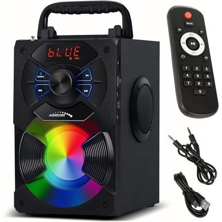 Audiocore AC730 Altavoz Bluetooth Portátil Altavoz Inalámbrico con Potencia de Salida de 11