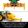 LEGO Technic John Deere 9700 Forage Harvester, Tractor de Juguete para Granja Infantil, Vehículo Agrícola Cosechadora, Regalo