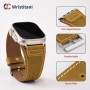 Wristitani Correa de Piel Auténtica Vintage Compatible con Correa Apple Watch Cuero 44mm 45mm 42mm 49mm 41mm 40mm 38mm, Correa