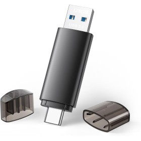 JOIOT 128GB USB 3.0 Flash Drive 2 in 1 USB Type C and USB 3.0, High Speed USB Flash Drive 128 GB Compatible with