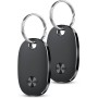 Air Tag Smart Tracker 4 Pack, Buscador de Objetos Bluetooth Funciona con Buscar Apple (Sólo iOS, Android NO Funciona) IP67