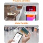 NOVOO Air Tag Card, 1.6 mm Smart Tracker Localizador, 6 Años Batería, IP68 Resistente al Agua, Compatible con Apple Where's