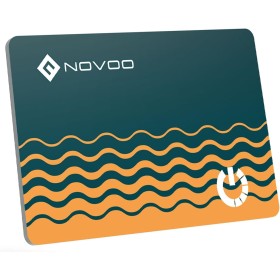 NOVOO Air Tag Card, 1.6 mm Smart Tracker Localizador, 6 Años Batería, IP68 Resistente al Agua, Compatible con Apple Where's