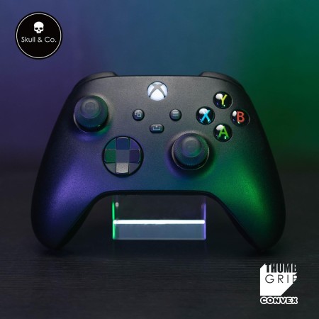 Skull & Co. Convex Thumb Grip Caps Joystick Cap Analog Stick Cover Thumbstick Grip Cover for Xbox (XSX/XB1) Controller - Black,