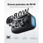Soundcore Altavoz Bluetooth Potente Boom 2, con Potente Sonido 80W Gracias al subwoofer y BassUp™, 24h, IPX7, Tiene Luces RGB,