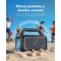 Soundcore Altavoz Bluetooth Potente Boom 2, con Potente Sonido 80W Gracias al subwoofer y BassUp™, 24h, IPX7, Tiene Luces RGB,