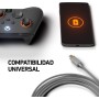 Scuf Cable USB-C Trenzado Conexión y Carga USB tipo C de 2 Metros para Mandos de Xbox, Mandos de PS5 y Smartphones - Negro