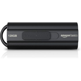 Amazon Basics 128GB USB 3.1 Flash Drive, Up to 130MB/s Read Speed, Black