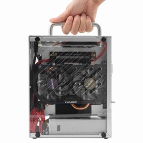 METALFISH S3 MINI ITX carcasa de aluminio de 5 litros para juegos de P