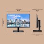 Samsung Monitor Profesional 27 Pulgadas, Full HD, tasa de refresco de 75 Hz y Altavoces Integrados