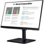 Samsung Monitor Profesional 27 Pulgadas, Full HD, tasa de refresco de 75 Hz y Altavoces Integrados