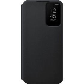 SAMSUNG Smart Clear View Cover (EE) Negro EF-ZS906CBEGEE para Galaxy S22+ S906
