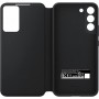 SAMSUNG Smart Clear View Cover (EE) Negro EF-ZS906CBEGEE para Galaxy S22+ S906