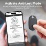 Air Tag Smart Tracker 4 Pack, Buscador de Objetos Bluetooth Funciona con Buscar Apple (Sólo iOS, Android NO Funciona) IP67