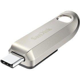 SanDisk 128GB Ultra Luxe, USB Type-C Flash Drive, USB 3.2 Gen 1 Performance with Metal Design, Up to 400MB/s, Silver