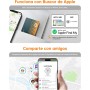 NOVOO Air Tag Card, 1.6 mm Smart Tracker Localizador, 6 Años Batería, IP68 Resistente al Agua, Compatible con Apple Where's