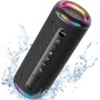 Tronsmart T7 Lite Altavoz Bluetooth 5.3, Potente, Portátil, con Luz LED de Color, IPX7, 24H de Reproducción, Sonido Estéreo,